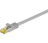 Cavo patch patchcord S/FTP (PiMF) cat.6A LSZH grigio 10 m 91639