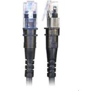 Cavo patch Patchsee ThinPatch UTP CAT 6a nero 18 m - fino a 10 Gbit/s e compatibile POE - doppino intrecciato U-UTP non scherma NEW