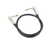 Cavo Patch per Chitarra, Spina da 6,35 Mm Ad Angolo Retto Ideale per Chitarra Elettrica e Basso Cavo Patch per Chitarra Livewire Anti Interferenze Riduce il Rumore per Effetti