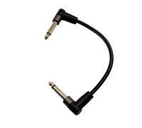 Cavo Patch Per Pedale Effetti Chitarra Elettrica Da 6,35 Mm | Resistente nylon intrecciato, blocca efficacemente le interferenze esterne.(Type4,1M)