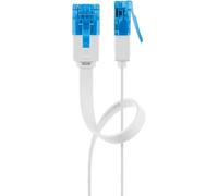 GOOBAY 96314 - Cavo piatto Cat. 6a bianco 1 m