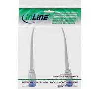 Cavo patch piatto - U-FTP - Cat.6A - TPE senza alogeni - bianco - 0,3 m NEW