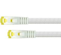 Cavo patch Python con cavo grezzo Cat.7 S/FTP PiMF senza alogeni 3,0 m bianco