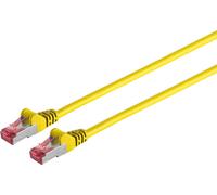 Cavo patch RJ45 S/FTP CAT6 0,25M PIMF giallo