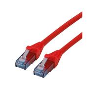 Cavo patch Roline da RJ-45 (M) a RJ-45 (M) 30 cm UTP CAT 6a rosso (21.15.2982) NEW
