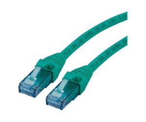 Cavo patch Roline RJ-45 M a RJ-45 M 10 M UTP Cat 6A Green 21.15.2737