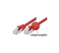 Cavo patch S-FTP Cat 5e rosso cavo patch da 30 m con protezione antipiega particolarmente stretta (70803R) NEW
