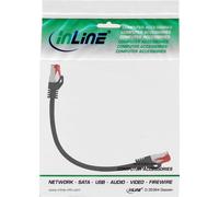 Cavo patch - S-FTP PiMf - Cat.6 - 250 MHz - PVC - CCA - nero - 0,25 m NEW