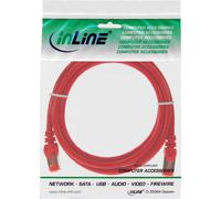 Cavo patch - S-FTP PiMf - Cat.6 - 250 MHz - PVC - CCA - rosso - 0,5 m NEW