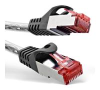 Cavo patch - S-FTP PiMf - Cat.6 - 250 MHz - PVC - rame - trasparente - 7,5 m NEW