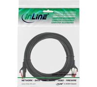 Cavo patch - S-FTP PiMf - Cat.6 - senza alogeni - rame - nero - 0,5 m NEW