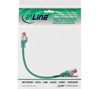 Cavo patch - S-FTP PiMf - Cat.6 - senza alogeni - rame - verde - 0,3 m NEW