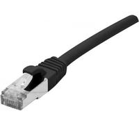 Cavo patch S/FTP PIMF Cat.6A (basso) nero 20 m 10 cavo patch-Fasty con cavo grezzo e cavo grezzo e protezione da piegatura part NEW