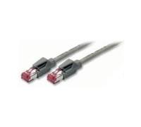 Cavo patch S/FTP PiMF Cat 6a grigio 100 m per 10 Gigabit/s senza alogeni con cavo Draka e connettori Hirose TM31 (precedentemen NEW