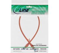 Cavo patch - S-FTP PiMf - Cat.6A - senza alogeni - arancione - 0,5 m