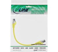 Cavo patch - S-FTP PiMf - Cat.8.1 - 2000 MHz - senza alogeni - giallo - 0,3 m NEW