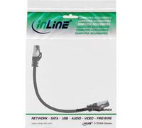 Cavo patch - S-FTP PiMf - Cat.8.1 - 2000 MHz - senza alogeni - nero - 0,25 m NEW