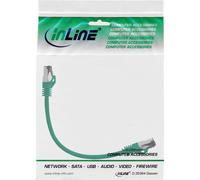 Cavo patch - S-FTP PiMf - Cat.8.1 - 2000 MHz - senza alogeni - verde - 0,3 m NEW