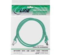 Cavo patch - S-FTP PiMf - Cat.8.1 - 2000 MHz - senza alogeni - verde - 0,5 m NEW