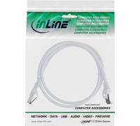Cavo patch - S-FTP PiMf - Cat.8.1 - 2000MHz - senza alogeni - bianco - 1m NEW