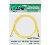 Cavo patch - S-FTP PiMf - Cat.8.1 - 2000MHz - senza alogeni - giallo - 1m NEW