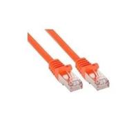 Cavo patch - SF-UTP - Cat.5e - arancione - 0,25 m NEW