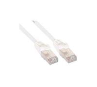 Cavo patch - SF-UTP - Cat.5e - bianco - 1m NEW