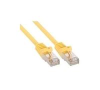 Cavo patch - SF-UTP - Cat.5e - giallo - 0,25 m