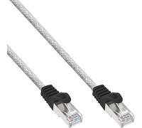 Cavo patch - SF-UTP - Cat.5e - trasparente - 1m