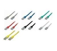 cavo patch shiverpeaks BASIC-S Cat. 6 S/FTP rosso 200 m Spina RJ45 - Spina RJ45 cappuccio fuso senza alogeni - 1 pezzo (BS75726 NEW