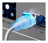 Cavo patch UniFi Etherlighting Cat.6 bianco/trasparente
