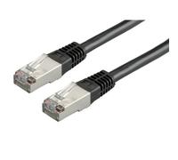 Cavo patch VALUE S/FTP (PiMF) Cat.6/Classe E, nero, 0,5 m NEW