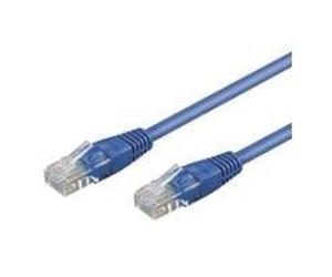 Cavo patch Wentronic Goobay CAT 5e U/UTP blu 2 m - miscela di rame CCA (68355)