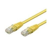 Cavo patch Wentronic Goobay CAT 6 U/UTP giallo 5 m - miscela di rame CCA (68418)
