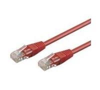 Cavo patch Wentronic Goobay CAT 6 U/UTP rosso 15 m - Miscela di rame CCA (68451) NEW