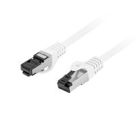 Cavo patchcord KAT.8.1 S/FTP LSZH CU PCF8-10CU-0300-W