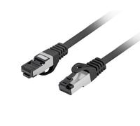Cavo patchcord KAT.8.1 S/FTP LSZH CU PCF8-10CU-0500-BK
