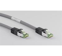 Cavo patchcord S/FTP (PiMF) cat.8.1 LSZH grigio 1 m 55136