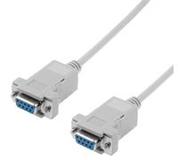 Cavo Pc/Pc Null Modem Cavo AT, AT cross over DB 9p. F/F 1,8 m
