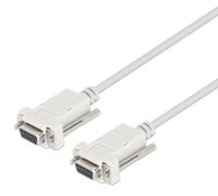 Cavo Pc/Pc Null Modem Cavo AT, AT cross over DB 9p. F/F 1,8 m
