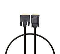 Cavo PcCom Essential DVI-D 24+1 a VGA maschio a maschio 1,8 m nero