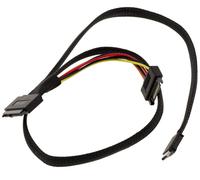 Cavo PCIe 4.0 Con Connettori Oculink SFF-8612 / SFF-8611 Verso SFF-8639
