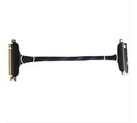 Cavo PCIE 5.0 X16 Gen5 Server Cavo morbido senza perdita placcato argento Cavo adattatore GPU per scheda grafica 5090 30 cm