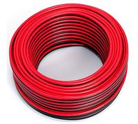 Cavo per altoparlante, 2 x 1,50 mm2, 30 m, rosso/nero, CCA