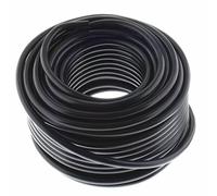 Cavo per altoparlante rotondo, 2 x 2,5 mm², nero, 25 m, CCA, cavo di installazione PA, cavo audio