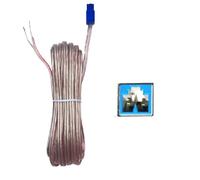 Cavo per altoparlanti 1x Pc Red Gray Speaker Cable with Connector Sound Wires Cords Compatible with Sony Home Cinema Theater System (Blue 6m)