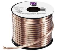 Cavo per altoparlanti 2 x 0.75 mm trasparente tru components 1572262 30 m