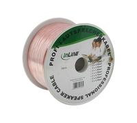 Cavo per altoparlanti - 2x 0,75 mm - CCA - trasparente - 50 m NEW