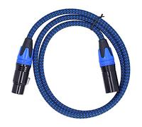 Cavo per Altoparlanti, Cavo per Microfono Cavi XLR da Maschio a Femmina Cavo Microfonico con Conduttore in Rame per Applicazioni Audio, Microfoni, Fotocamere, (maschio a femmina