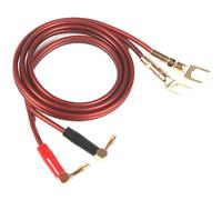 Cavo per altoparlanti da 3,5 m e 12 AWG con connettori a banana, cavo audio di alta qualità per sistemi audio e teatrali domestici